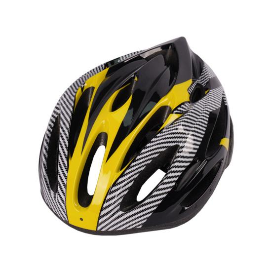 Унисекс полосатый узор велосипедный шлем открытый спортивный велосипед велосипедный инструмент аксессуар