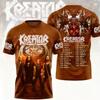 Kreator Band 3D Print T-shirt Men Women Fashion Hip Hop Street Short Sleeve Tops Tees Kids Clothes Men Camisetas Hombre