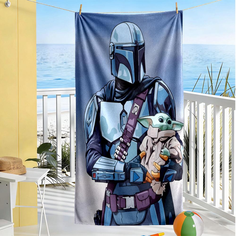 Star Wars Beach Towel High Absorbency Quick-Dry Comfortable Lightweight