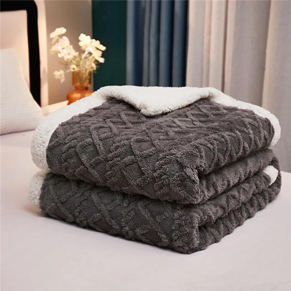 Бархатное одеяло из ягненка, одеяла и пледы для дивана, флисовые пледы, зимние теплые пледы для дивана, толстые шерстяные одеяла, пододеяльник