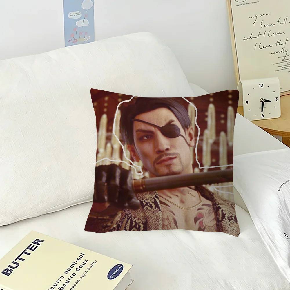 Anime Goro majima yakuza meme  pillow cover sofa cushion cover home room decoration children gift