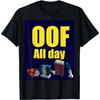 Oof All Day Bacon Hair Girls Gaming Design for Girl Gamers T-Shirt
