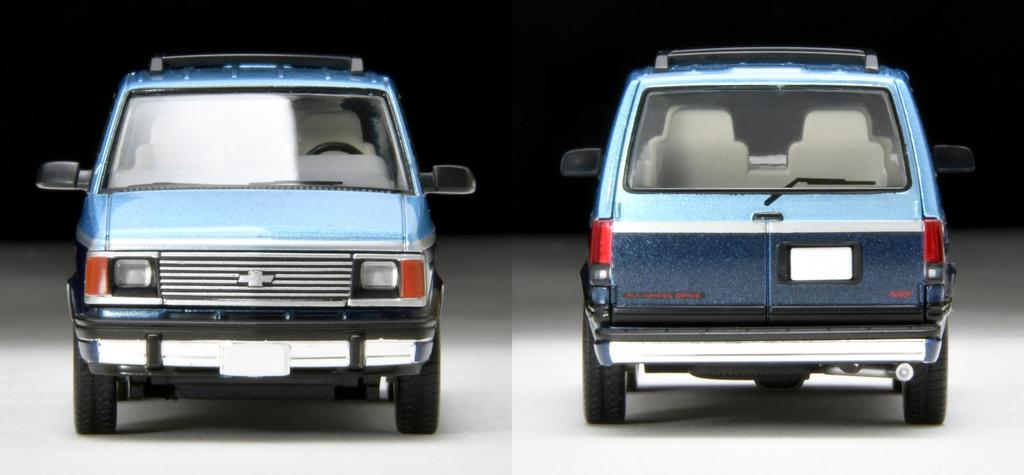 Tomica Limited Vintage Neo Chevrolet Astro LT AWD Light 94 Year Finished Product LV-N325b Blue/Navy