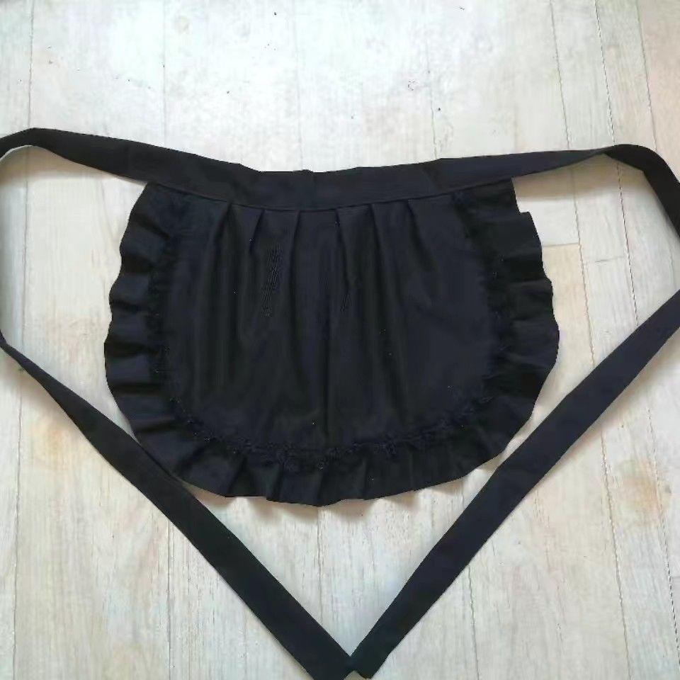 Короткие кружевные фартуки, симпатичные фартуки для уборки, для дома, для приготовления пищи, выпечки, хранения, женские противообрастающие кухонные принадлежности, новые