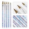 5PCS/set Nail Tools Set Nail Brush Dotting Painting Drawing Pen Nail Art Brush Gel Polish Brushes Tool