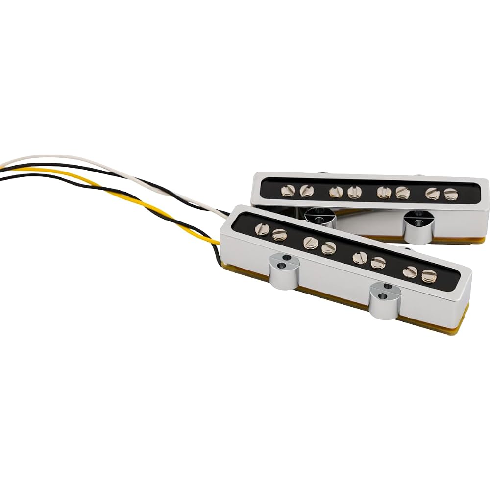 Fender Cobalt Chrome Jazz Bass® Pickup Set (Made in USA)