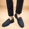 Luxury Brand Men's Comfortable Round Toe Casual Loafers Fashionable Outdoor Men's Breathable and Non Slip Casual Driving Shoes
