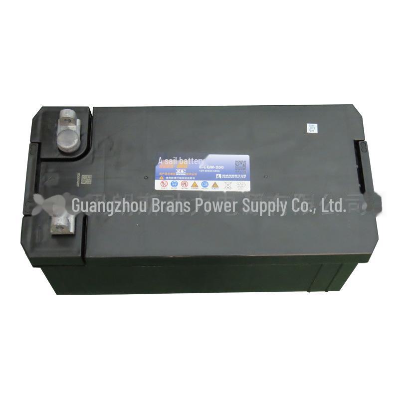 Морская батарея SAIL 6-CQW-200: Аккумуляторная батарея для аварийного освещения 12 В 200 Ач для парусного спорта