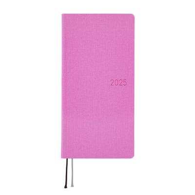 Hobonichi Techo 2025 недели Цвета/Сладкий фиолетовый Январь начало Недельный планер Левый Узкий портретный