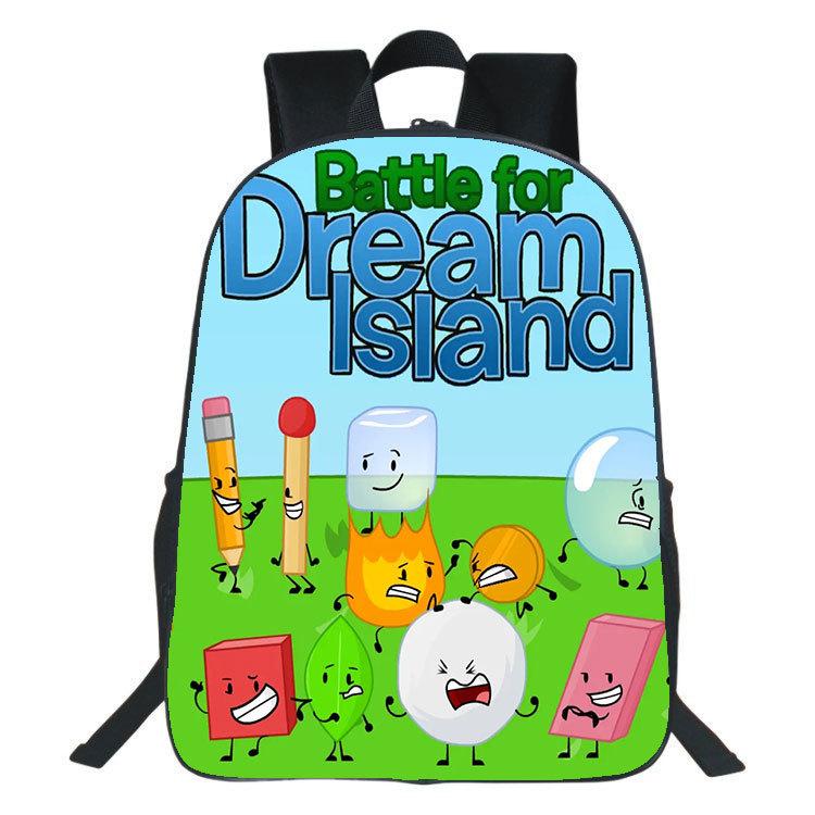 Школьный рюкзак Battle Backpack для Dream Island с принтом