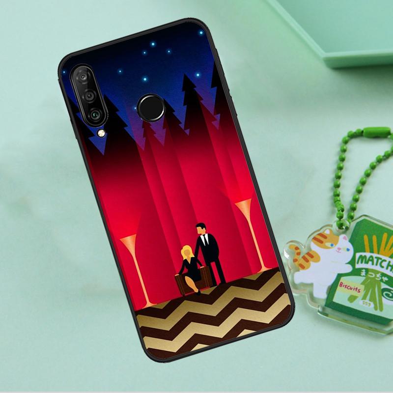 Добро пожаловать в Твин Пикс Для Huawei Nova 8i 11i 12i 12s 9 10 SE Y90 Y60 Y70 Y72 Y61 Y91 P20 P30 P40 Lite P60 Pro Чехол