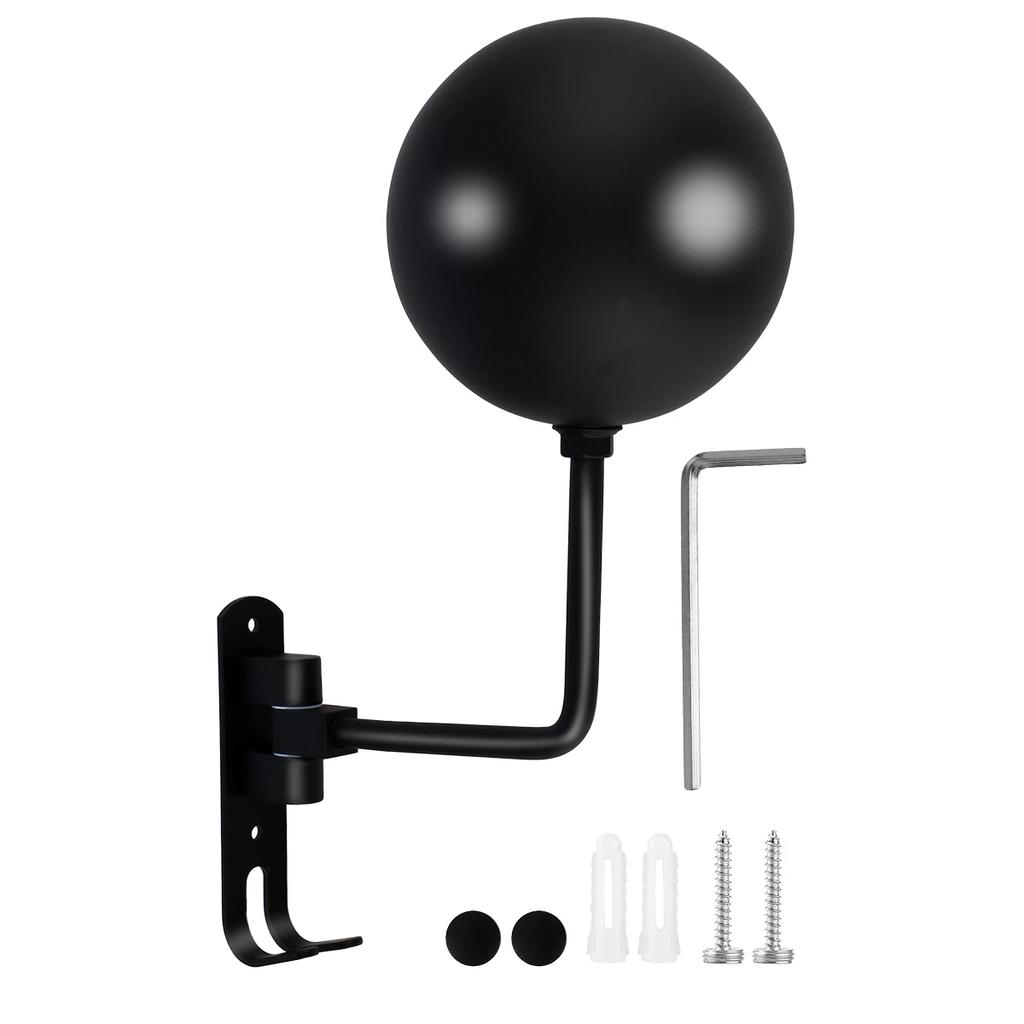 Universal Heavy Duty Metal Helmet Wall Mount for Motorcycle Bike, Space Saving Display Hanger Garage Organizer