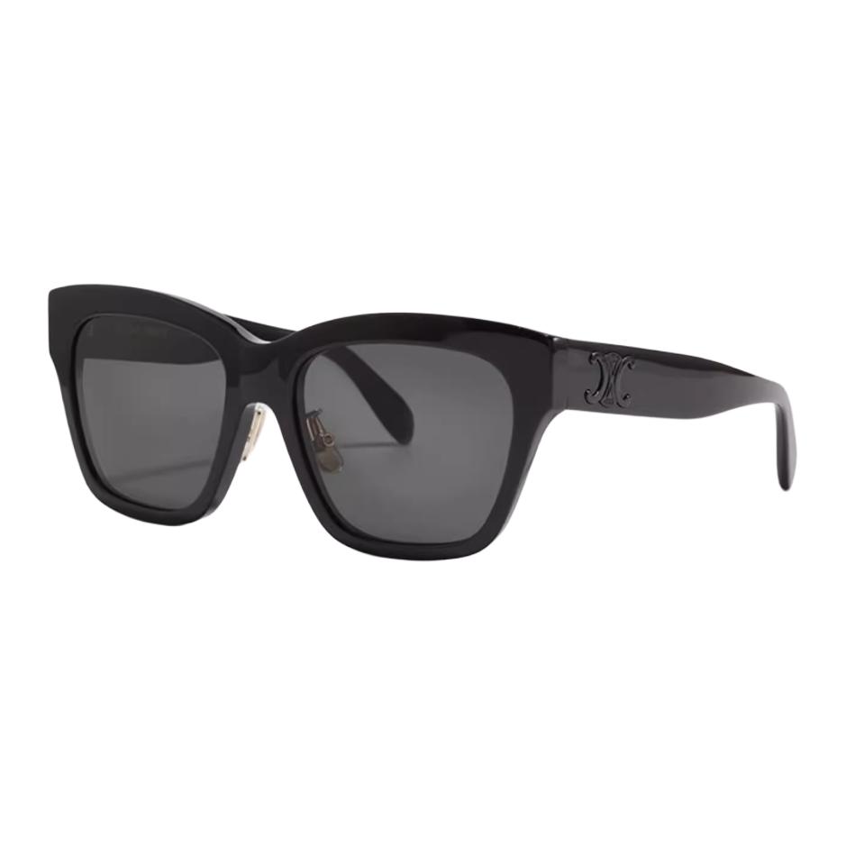 Celine Irregular Shape Sunglasses With Mirror Leg Pattern Design Women sunglasses Multicolor CL40235F