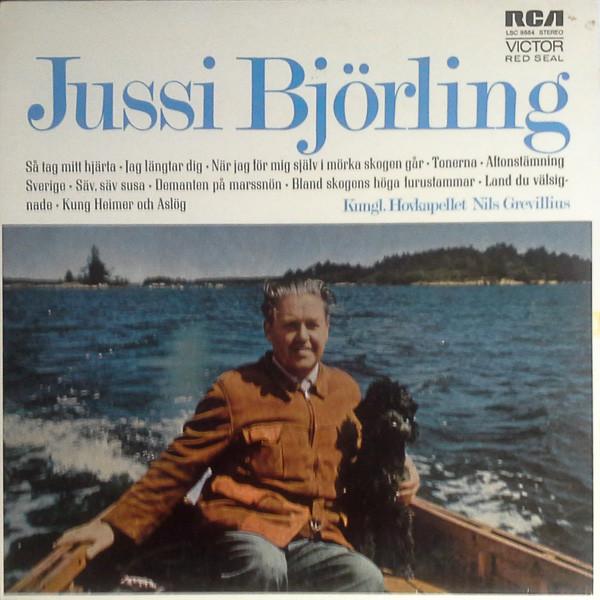 Виниловая пластинка JUSSI BJRLING Jussi Bjrling LSC9884 RCA VICTOR RED 1986 Швеция Классика Б/у