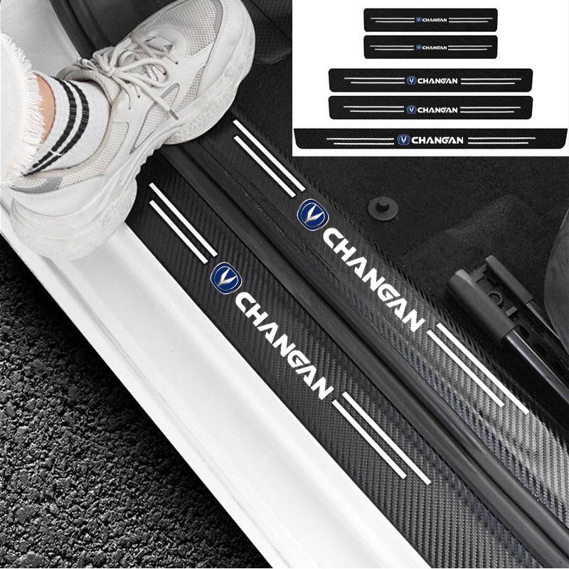 Защитная наклейка-лента на порог для Changan CX70 CS55 CS75 Plus CS35 CS95 Filter Bunper CS15 Alsvin Eado CX20 Автомобильные аксессуары