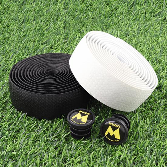 1 Set Bike Handlebar Strap Shock-absorbing Sweat-absorbing Non-slip Buffering Mountain Bike Handle Wrap Cycling Accessories