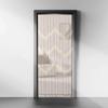 90*175cm Bamboo Grains and Wood Curtain Retro String Bedroom Bathroom Door Curtains Beaded Wooden Curtain for Doorway