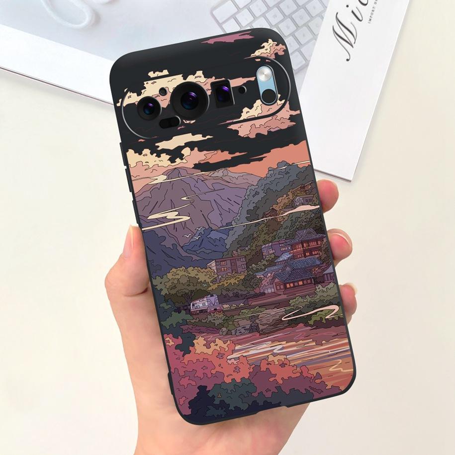 Для чехла Google Pixel 9 Pro Чехол для телефона Милый Астронавт Утка Корова Ударопрочный Силиконовый Мягкий Чехол Для Google Pixel 9 Pixel9 Оболочка