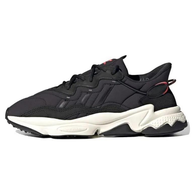 adidas Ozweego 'Black Signal Pink' (Unisex) Core Black / Core Black / Signal Pink Casual Shoes FV9668