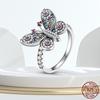 925 Silver Stackable Infinite Heart Daisy Flower Ring For Women Girl Original Silver 925 Rings Jewelry Gift