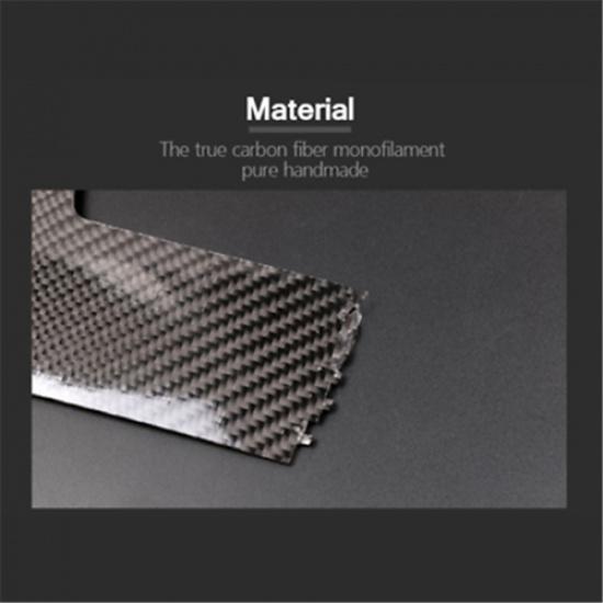 Carbon Fiber Car Roof Reading Light Frame Cover Protective Trim For CRV 07-11 SU