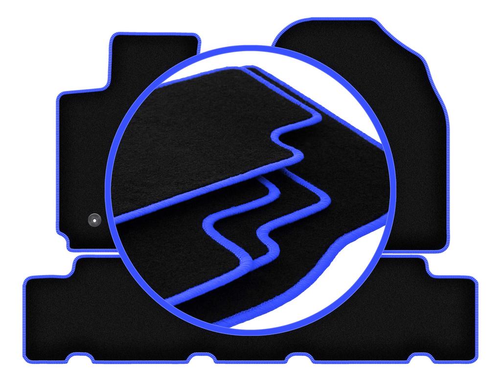 CARLUX-BLUE car mats for: Toyota RAV4 III SUV (2006-2013)