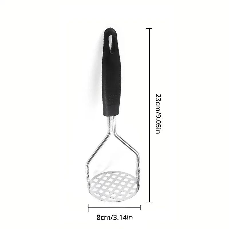 1 шт. Ручная толкушка для картофеля из нержавеющей стали, толкушка для чеснока, креативная толкушка для картофеля, тыквы, батата, кухонные гаджеты