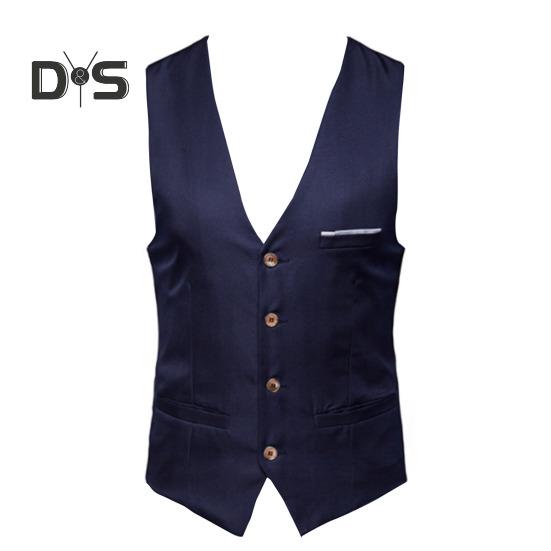 Мужской жилет в деловом стиле без рукавов с V-образным вырезом, облегающий кардиган, однобортный, однотонный, из шелковистой ткани, с карманами, свадебный жилет для жениха