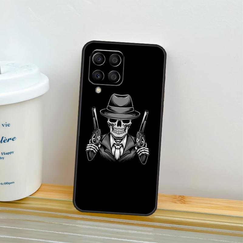 Чехол Смерть Череп Кости Клоун Цирк Для Samsung Galaxy M21 M31 M11 M13 M54 M34 M14 M56 M36 M16 M53 M32 M52 M35 M55 M15 M06