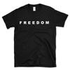 Charlie Kirk Freedom Shirt Freedom T-Shirt Unisex Charlie Kirk Merch Crewneck Short Sleeve Letter Print Graphic Tees