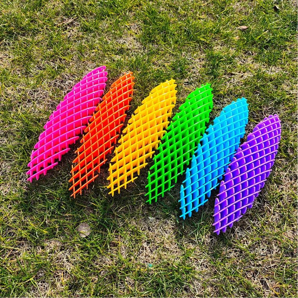 Червячок Распаковка Морфинг Игрушка Fidget Worm Шестисторонний Нажимной Стресс Мягкие Червячки Игрушки для Снятия Стресса Странные Маленькие Игрушки