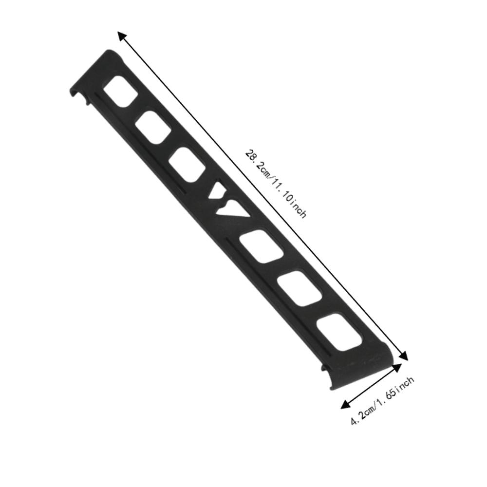 2PCS Black Camping Shelf Clips Lightweight Outdoor Storage Clips Triangle Rack Brackets  Hiking
