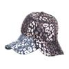 Женская модная бейсболка с леопардовым принтом, кепка с цветными буквами, козырек от солнца