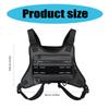 Fishing Chest Bag Outdoor Sports Running Vest Backpacks Front Chest Pack Chest Rig Backpacks for Fishing Cycling
