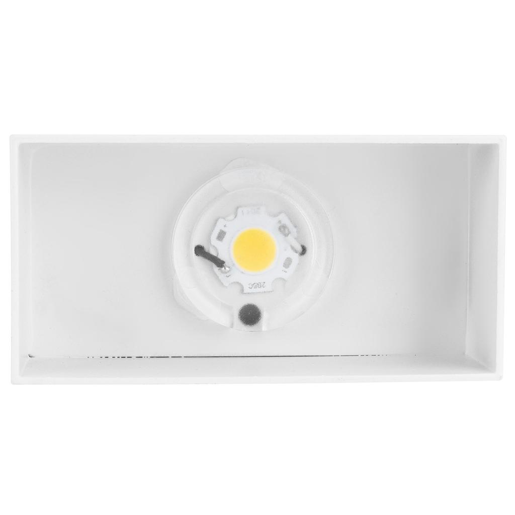 LED Wall Light 7W Indoor Square Lamp Bedroom Hallway Porch Balcony Decoration 100265V(White