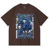 230 Gsm 100% Cotton Blue Lock V3 Print Unisex Heavy Cotton T Shirt