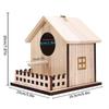 Parrot Mating Box Wood Bird House Bird Cage Bird Feeder House Bird Nest  Garden Decoration