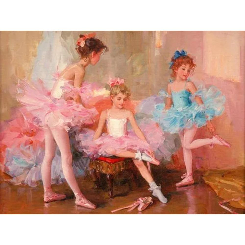 Алмазная картина, полная дрель, круглая алмазная живопись с фермой, ручная работа, ретро, ​​сделай сам, алмазная мозаика, украшение дома