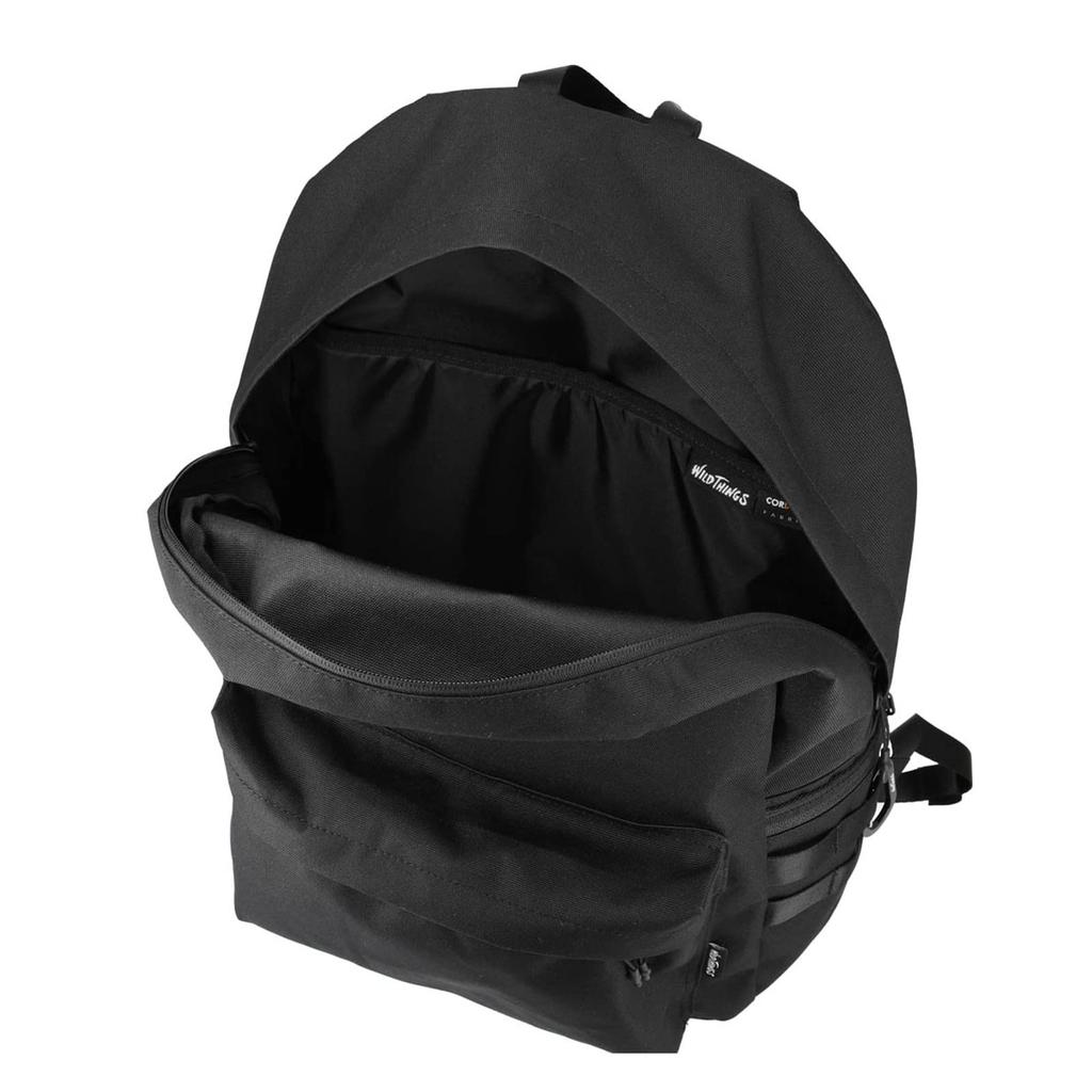Рюкзак простой с ремешками большой емкости A4 для хранения черный F [Wild Things] WT-380-3401 мужской