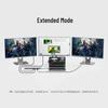 Универсальная док-станция 12-в-1 с двумя портами HDMI, гигабитным Ethernet и многофункциональной подставкой для ноутбука