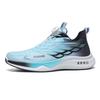 Модная спортивная обувь для мужчин Синяя дышащая беговая сетчатый верх Летняя распродажа Разноцветная Низкая цена Тренд 2025 В мужском стиле Повседневные кроссовки