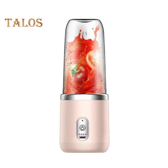 Ручная соковыжималка с 6 лезвиями из нержавеющей стали, 21000 об/мин, высокоскоростная, малошумная, перезаряжаемая, беспроводной миксер для фруктов, соковыжималка