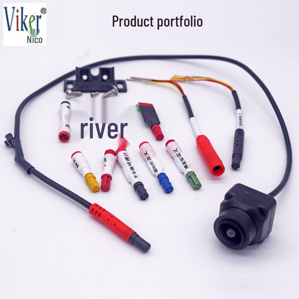 Автомобильная камера с панорамным широкоугольным обзором 360°, совместимая с Android 720/1080P