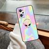 Cartoon Alien Case For Realme 13 Pro Plus 11 12 14  C71 C75 C55 C51 C53 C25 C63 C61 C65 C67 GT6 GT7 15 Pro