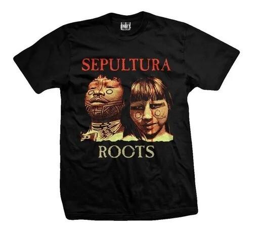 Sepultura Root Vintage Metal Rock Band Tee Tee Unisex Short Sleeve Shirt S5XL Unisex T-Shirt