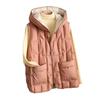 Female 90% White Duck Down Ultra Light Sleeveless Down Vest Autumn/Winter Fashion Hooded Basics Women Warm Vest Coat