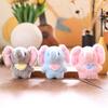 Soft Cute Plush Scarf Elephant Keychain Stuffed Animal Gift For Teens Kids Girls