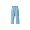 Casual Solid Color Loose Multi-Pocket Cargo Pants Men Pants Sky-Blue FN0429-464