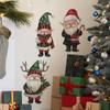 Санта-колпак Санта-гном спальня гостиная кабинет фон ландшафтный дизайн настенная наклейка