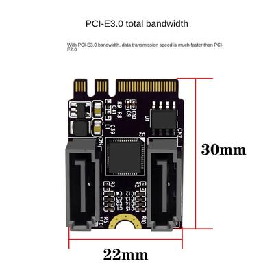 M.2 A + E KEY WIFI Порт на SATA 3.0 Адаптер Карта Расширения Без Установки Драйвера